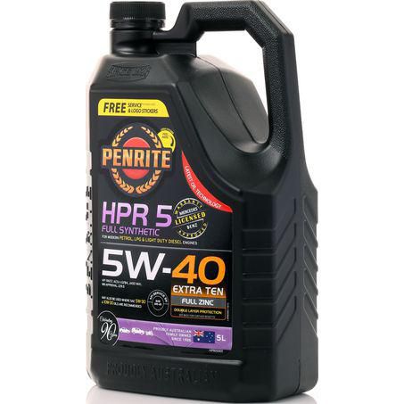 HPR05005 - Penrite HPR 5 Full Synthetic 5W-40 Engine Oil 5L
