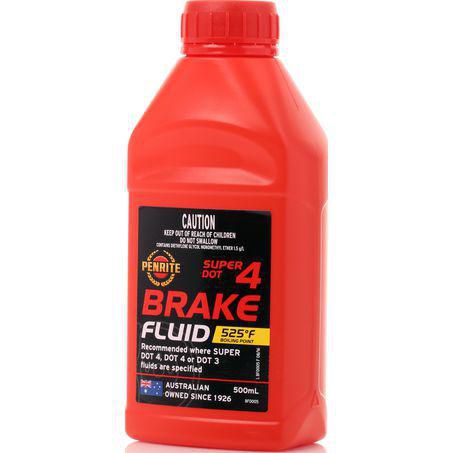 BF0005 - Penrite Super DOT 4 Brake Fluid 500mL