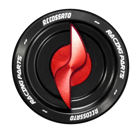 Flap quick-action for Accossato fuel caps