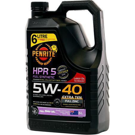 HPR05006 - Penrite HPR 5 Full Synthetic 5W-40 Engine Oil 6L