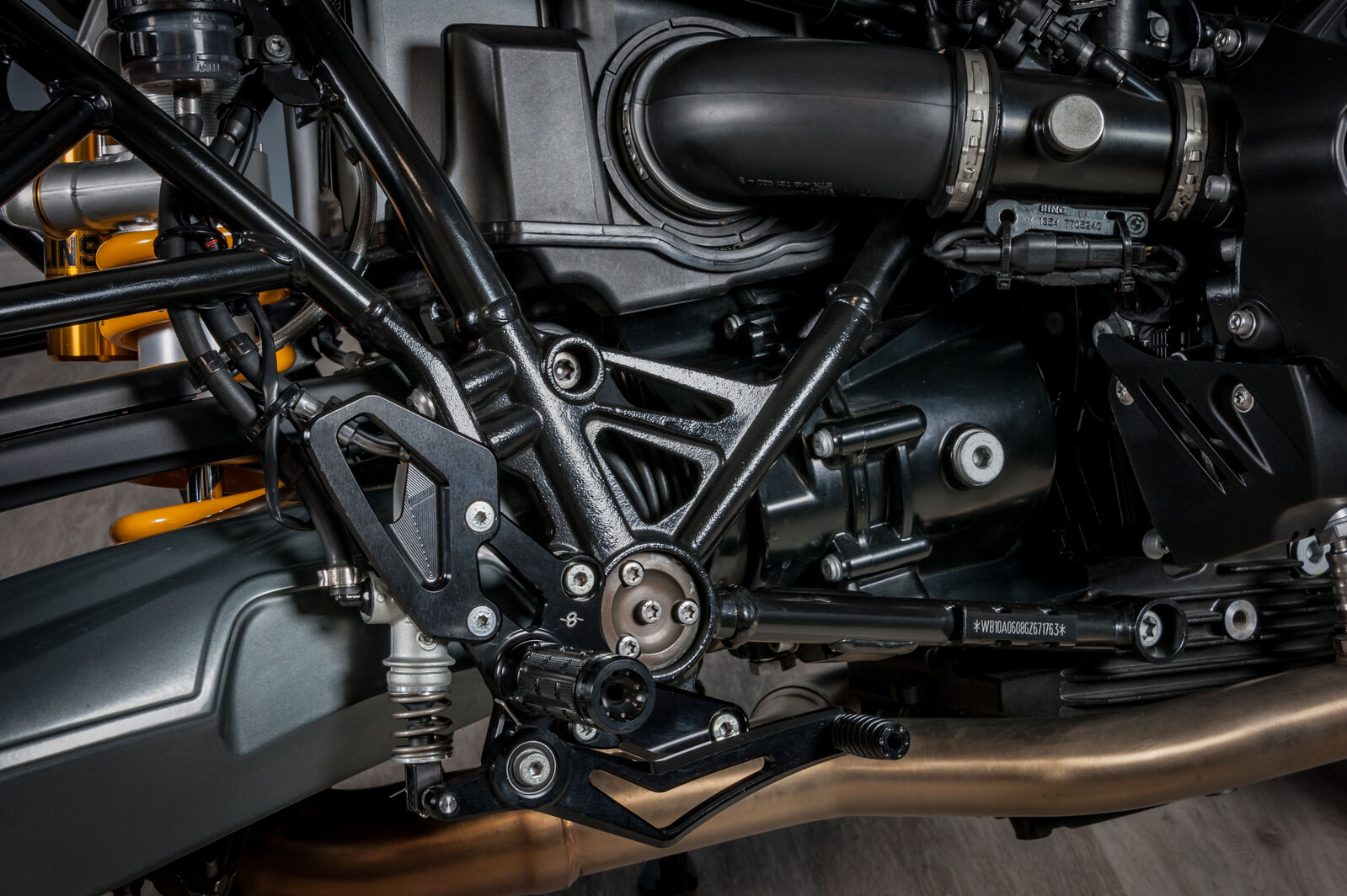 Bonamici Racing Rearsets To Suit BMW R Nine T / R1200R