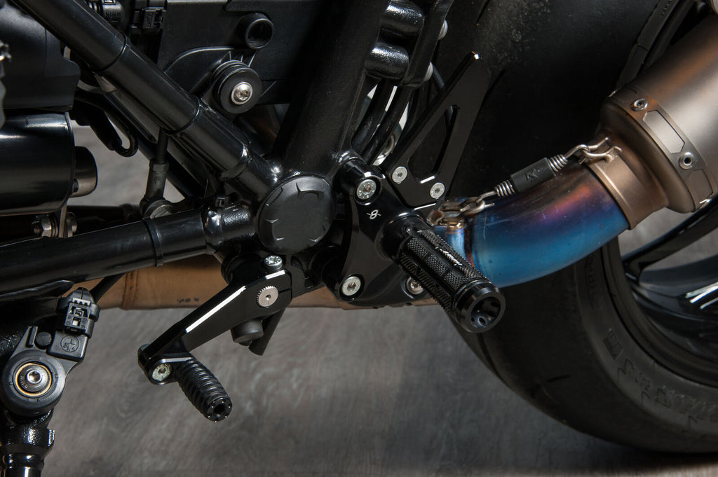 Bonamici Racing Rearsets To Suit BMW R Nine T / R1200R