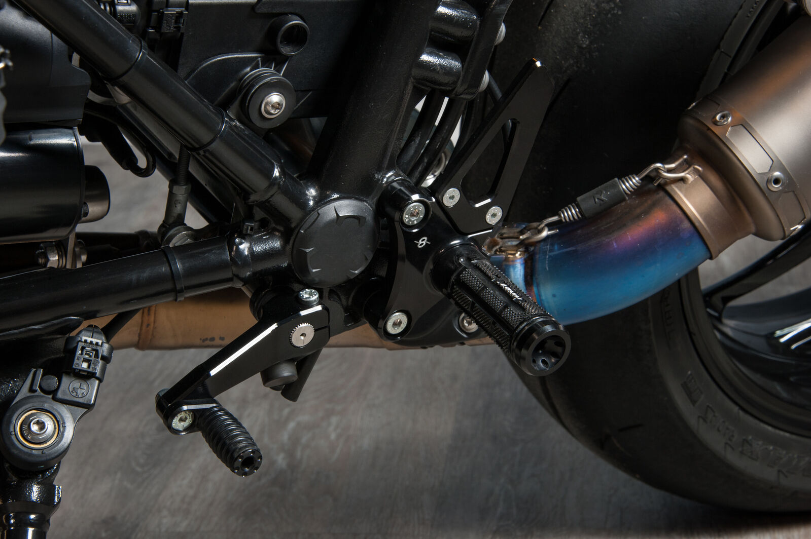 Bonamici Racing Rearsets To Suit BMW R Nine T / R1200R