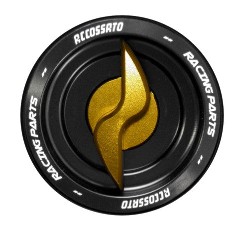 Flap quick-action for Accossato fuel caps