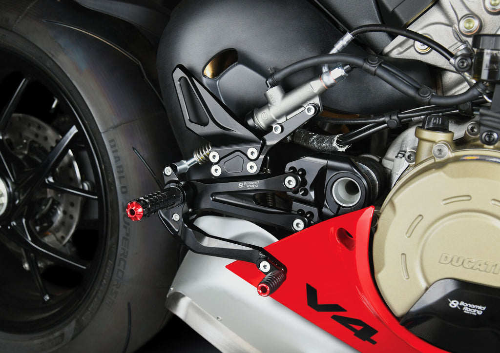 Bonamici Racing Rearsets To Suit Ducati Panigale V4 (2018 - 2024)