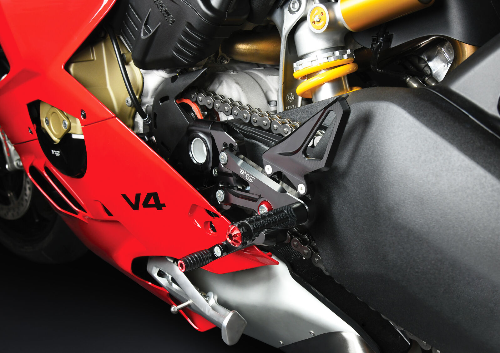 Bonamici Racing Rearsets To Suit Ducati Panigale V4 (2018 - 2024)