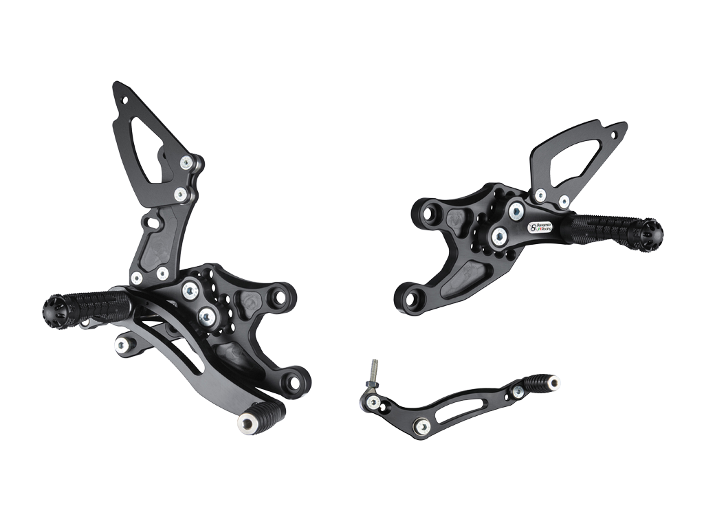 Bonamici Racing Rearsets To Suit Honda CBR1000RR (2008-2016) - RACE VERSION