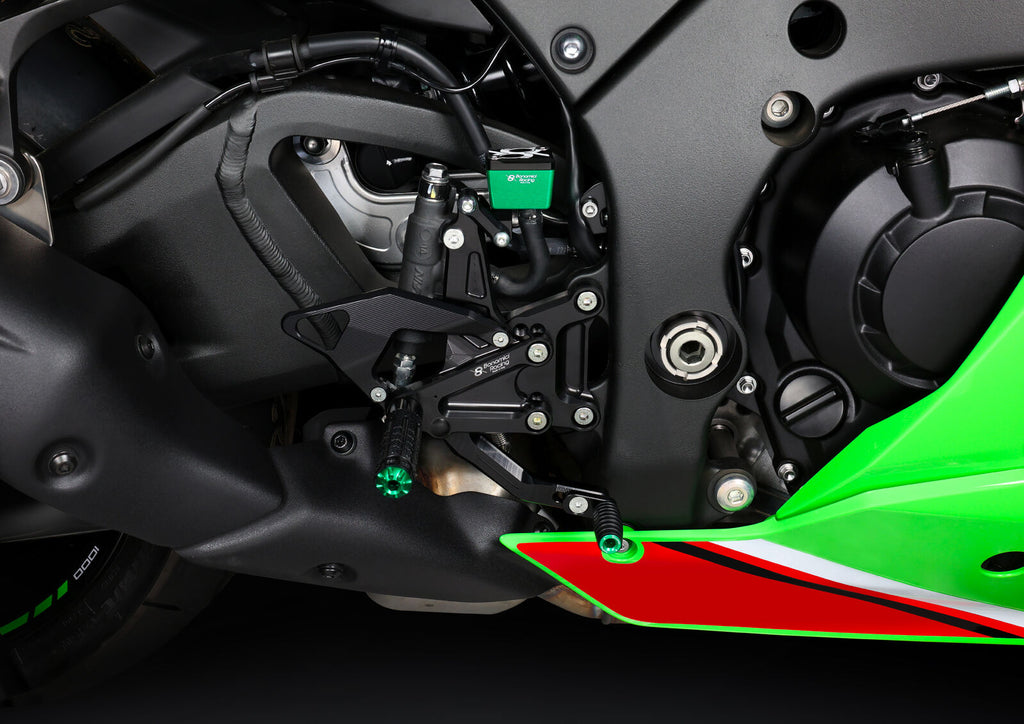 Bonamici Racing Rearsets For Kawasaki ZX-10R (2021 - Onwards)