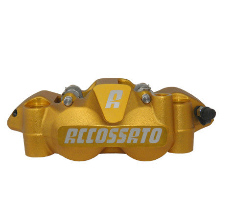 Accossato Radial Brake Caliper Forged Monoblock 108 mm Distance With Pistons in Aluminium