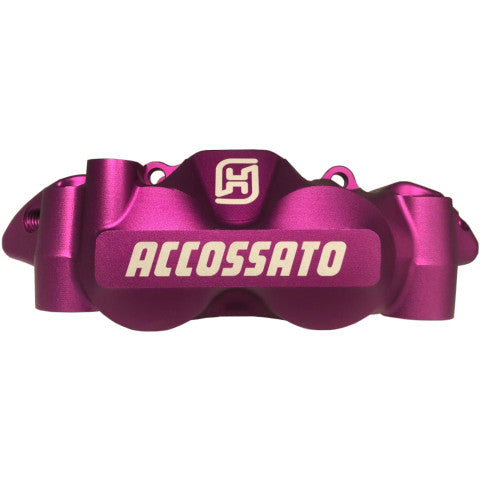 Accossato Radial Brake Caliper Forged Monoblock 108 mm Distance With Pistons in Aluminium