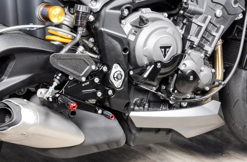 Bonamici Racing Rearsets To Suit Triumph Street Triple (2017 - 2018)