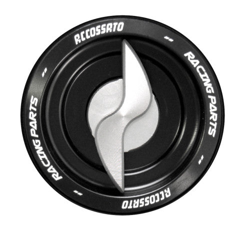 Flap quick-action for Accossato fuel caps