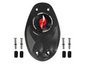 Tank filler cap for Ducati motorbikes with quick release machined from billet aluminium
