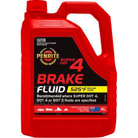 BF004 - Penrite Super DOT 4 Brake Fluid 4L