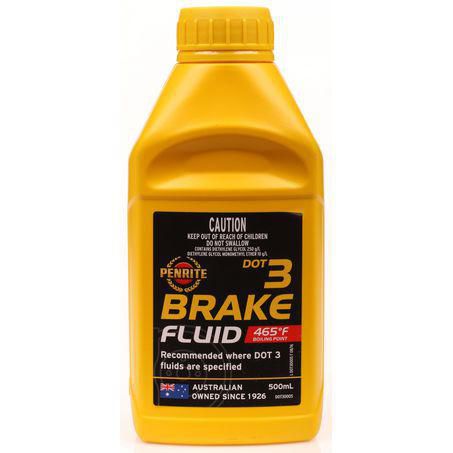 DOT30005 - Penrite DOT 3 Brake Fluid 500mL