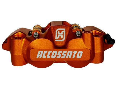 Accossato Radial Brake Caliper Forged Monoblock 108 mm Distance With Pistons in Aluminium