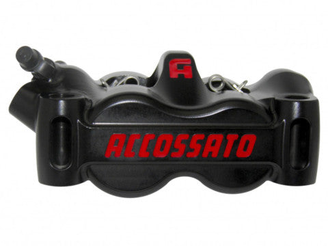 Accossato CNC Machined Monoblock Radial Brake Caliper 100mm Wheelbase With Titanium Pistons